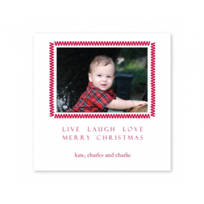 sweet stitches red holiday cards
