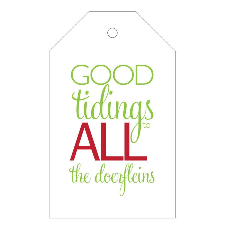 haute papier letterpress gift tag t63