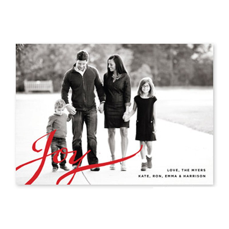 boatman geller joy classic red photocard