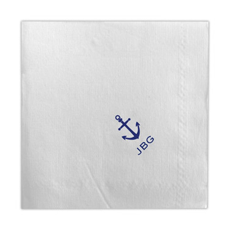 boatman geller dinner napkin with icon