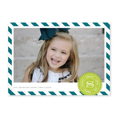 boatman geller air mail blue photocard