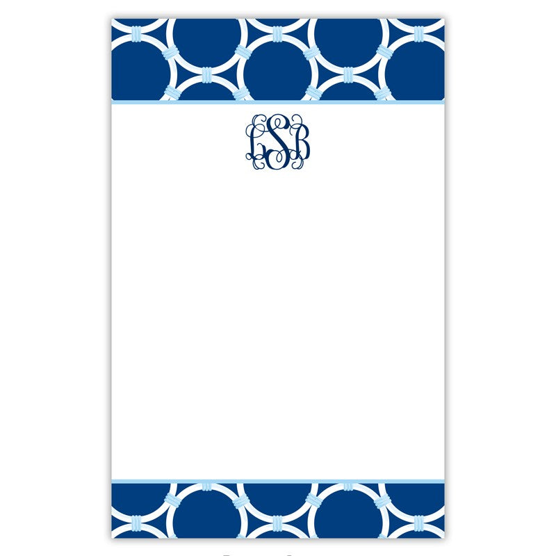 boatman geller bamboo rings navy notepad