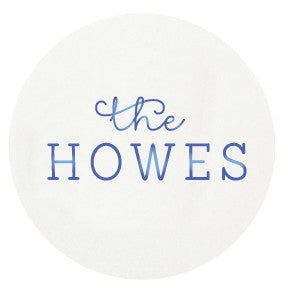 personalized foil stamped coasters m119 by haute papier