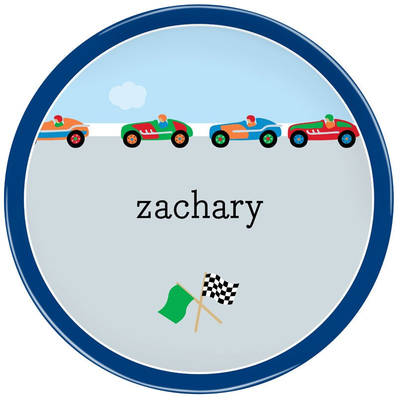 boatman geller race cars plate