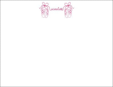 ballet shoes children's flat stationary