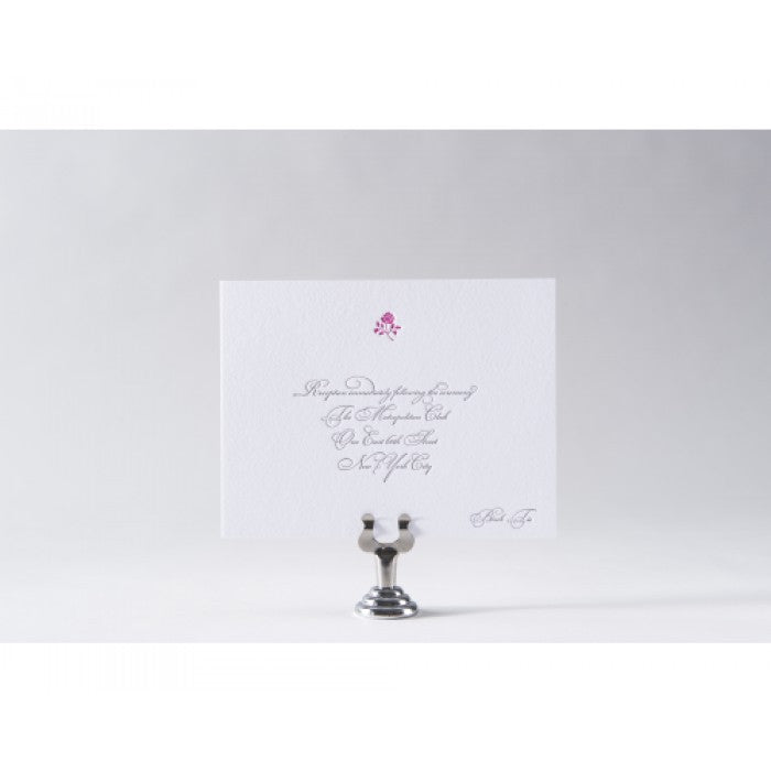 trish & mike wedding response card