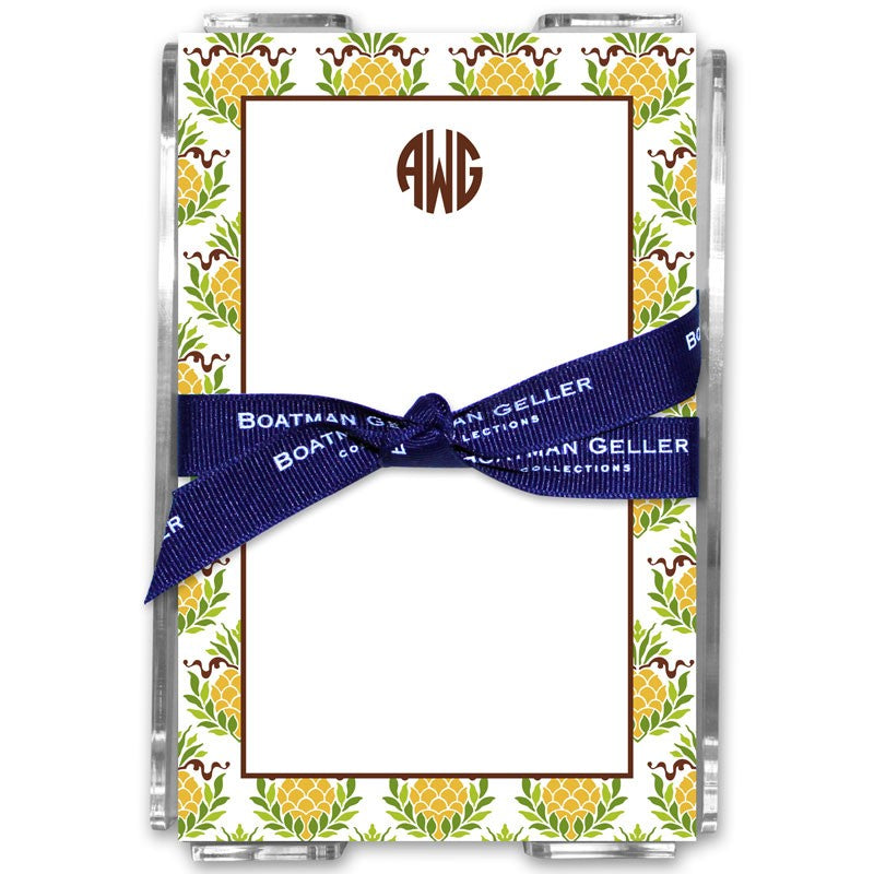 boatman geller pineapple repeat acrylic note sheets
