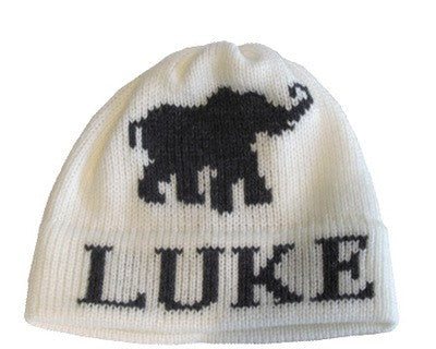 personalized elephant hat