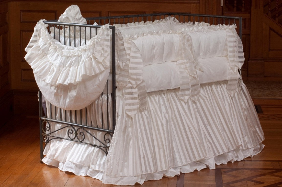 celeste crib skirt (contact us for pricing)