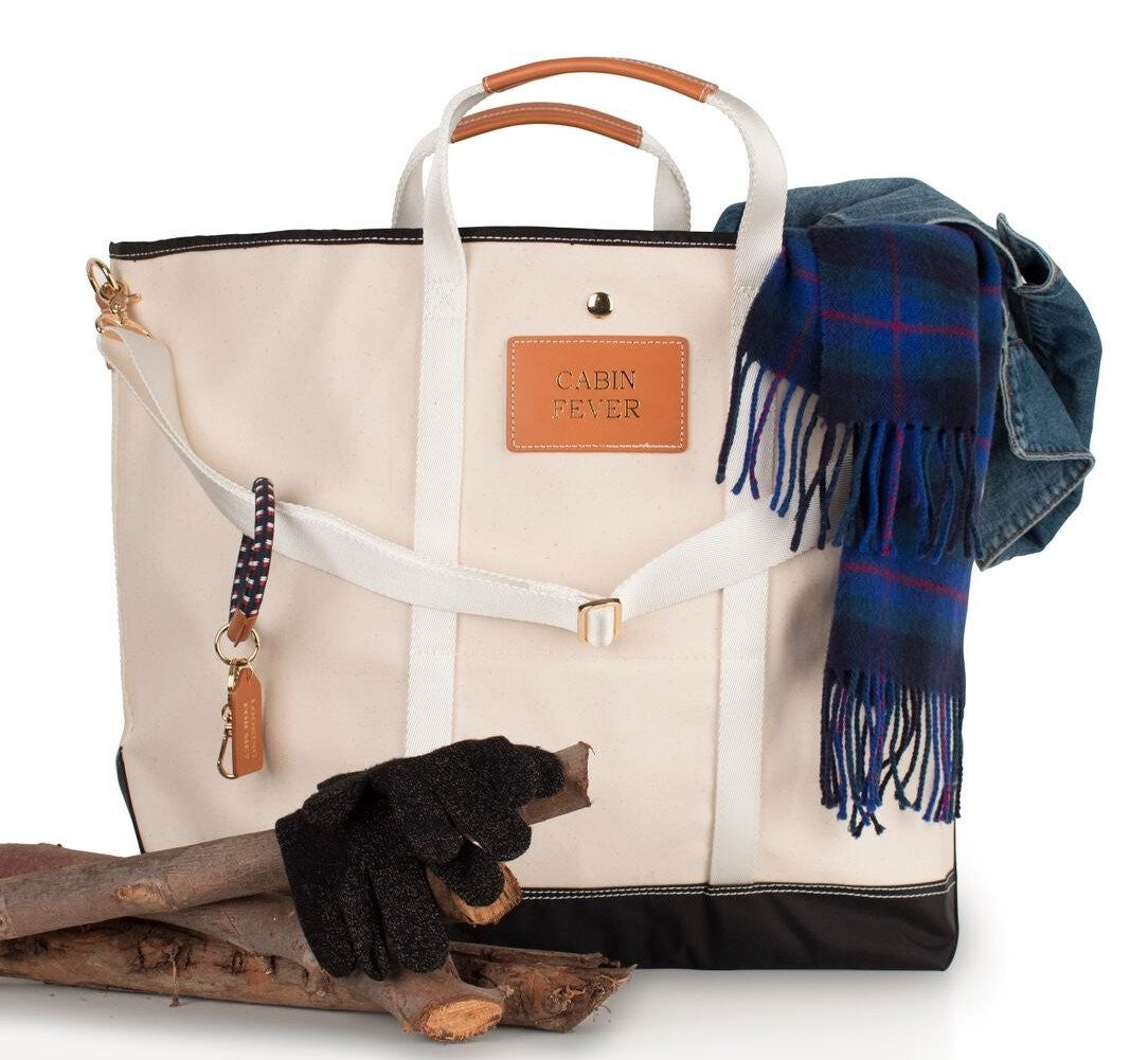 kennedy jumbo canvas tote