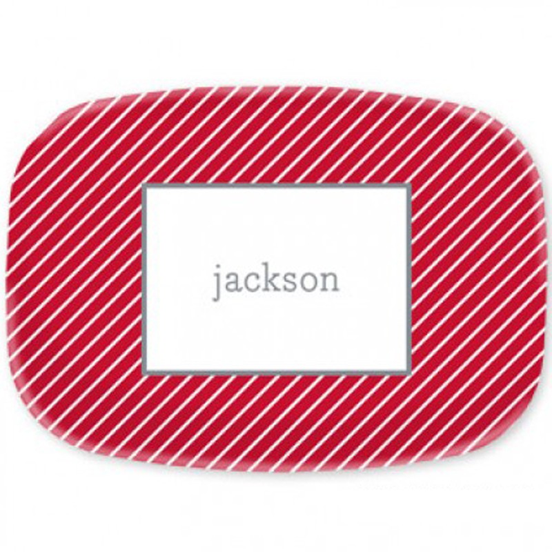 boatman geller kent stripe cherry platter