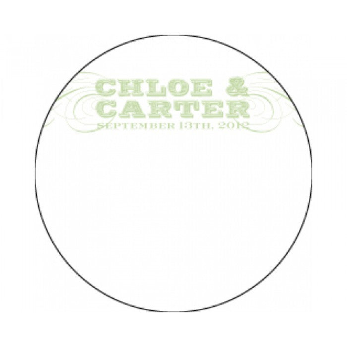 chloe & carter place card