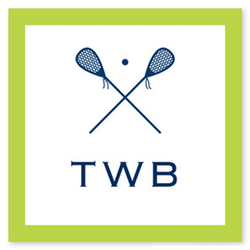 boatman geller lacrosse square sticker