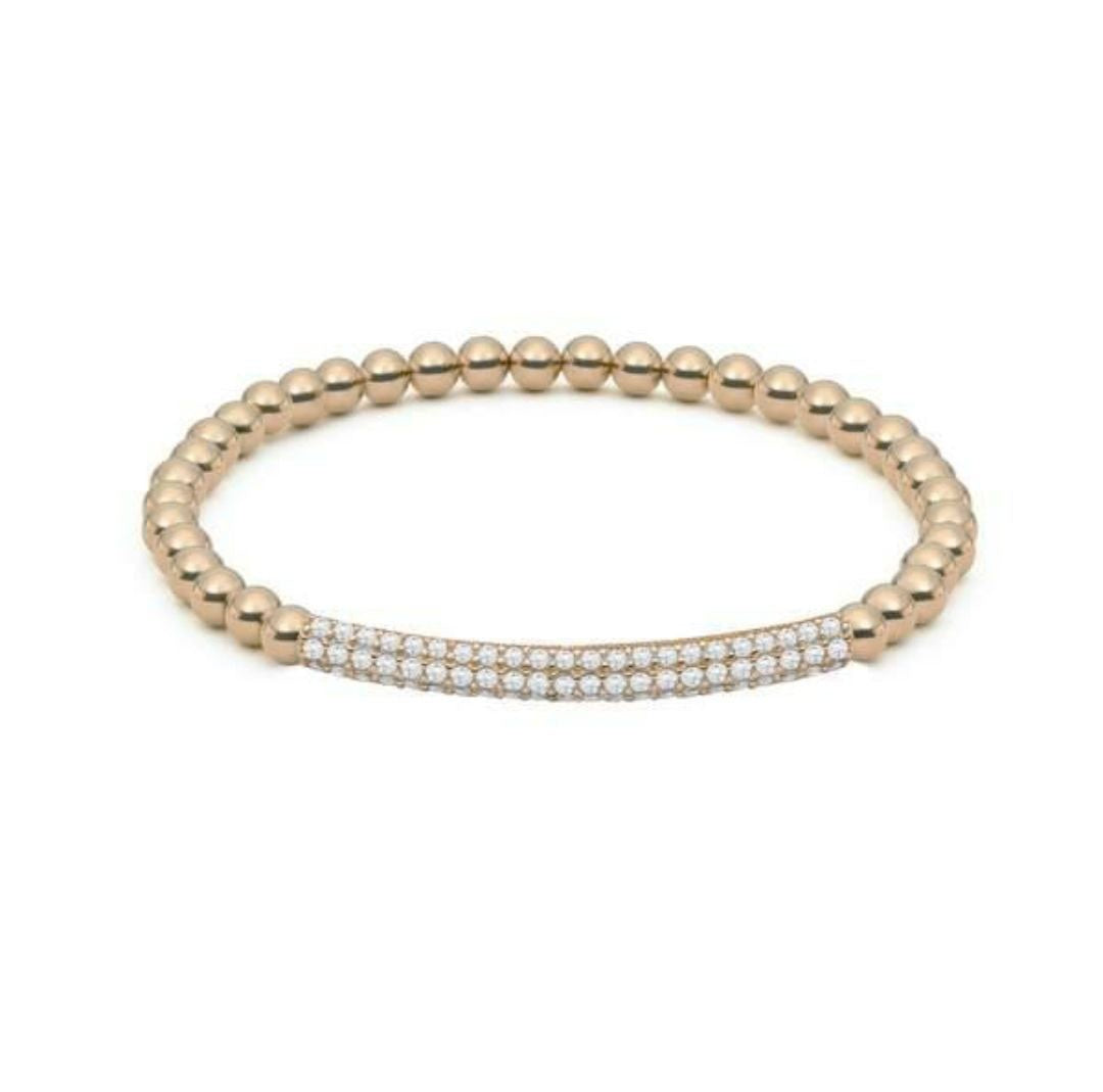 14k gold-filled raise the bar diamond bracelet