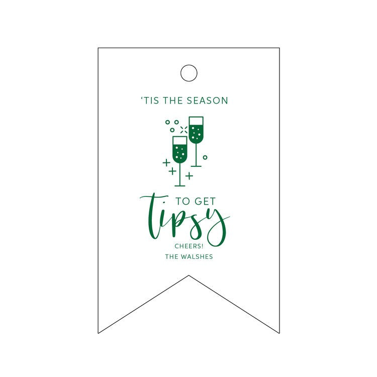 haute papier letterpress gift tag t180