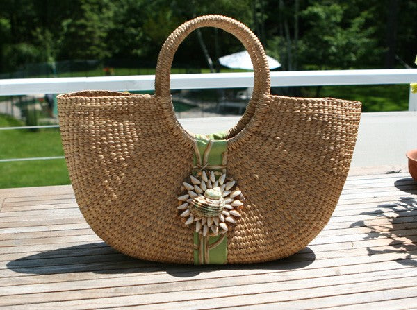 sanibel shell shoulder bag