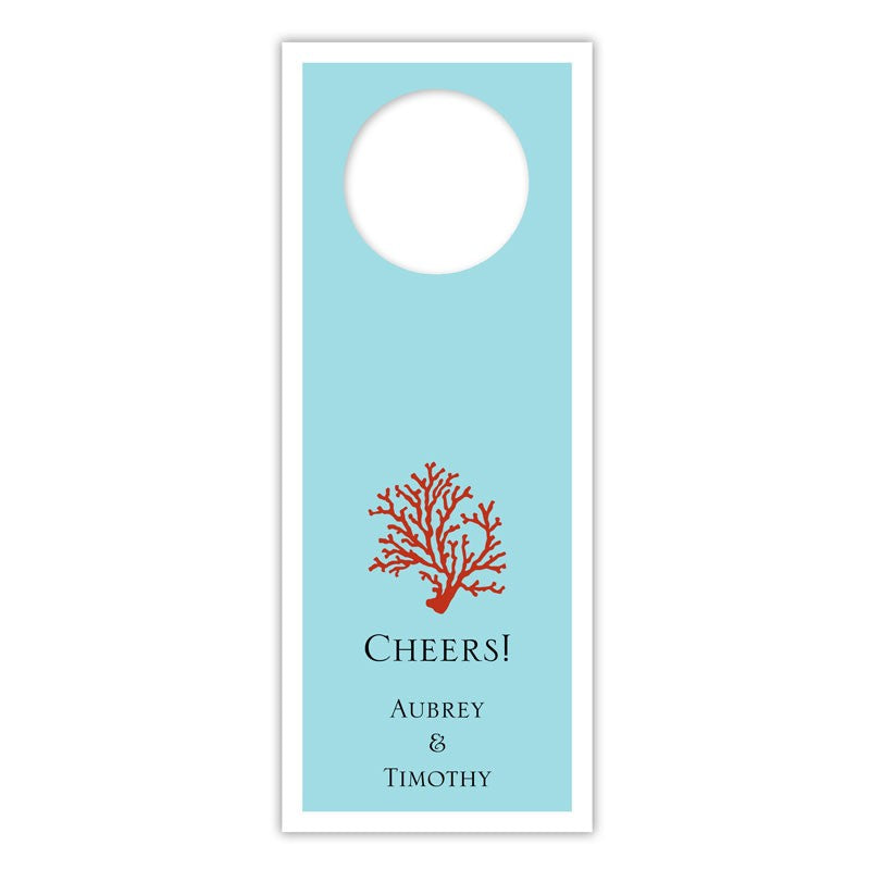 boatman geller coral wine tags