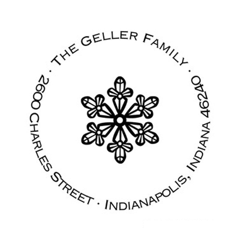 boatman geller snowflake stamper