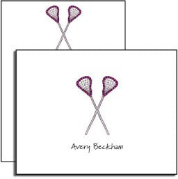 personalized everyday notes lacrosse