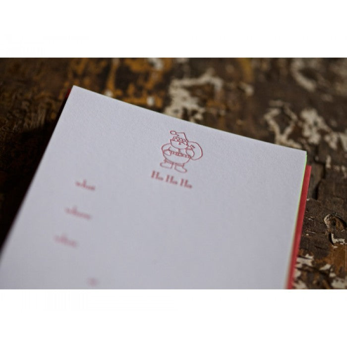 santa fill in invitations