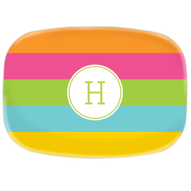 boatman geller bold stripe platters