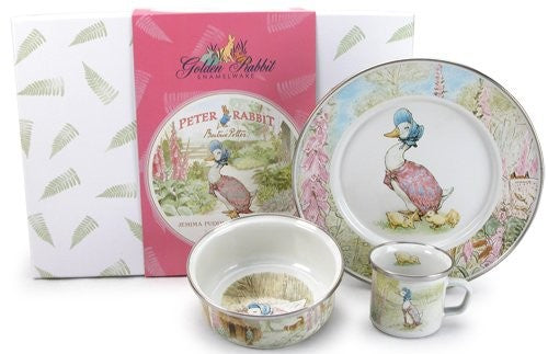 beatrix potter keepsake dish set - jemima puddle duck