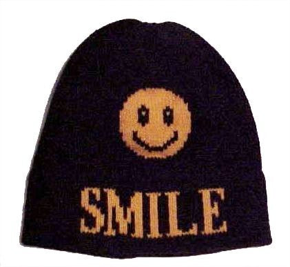 personalized smiley face hat