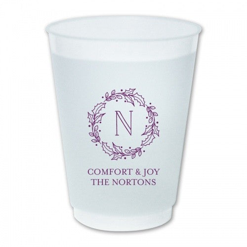 Initial Wreath Cups