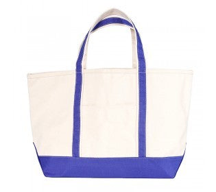 boat tote - violet