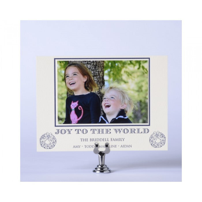 joy to the world holiday card