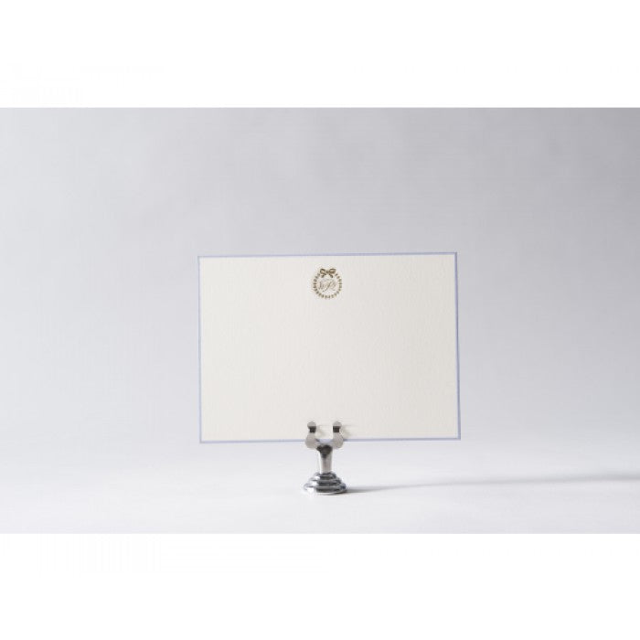 citadel wreath monogram cards