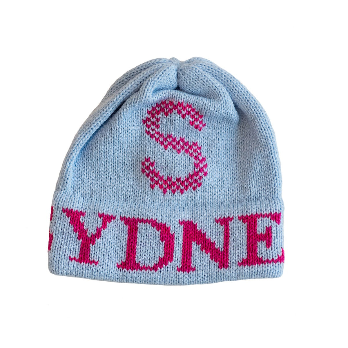 personalized Tweed Initial Hat