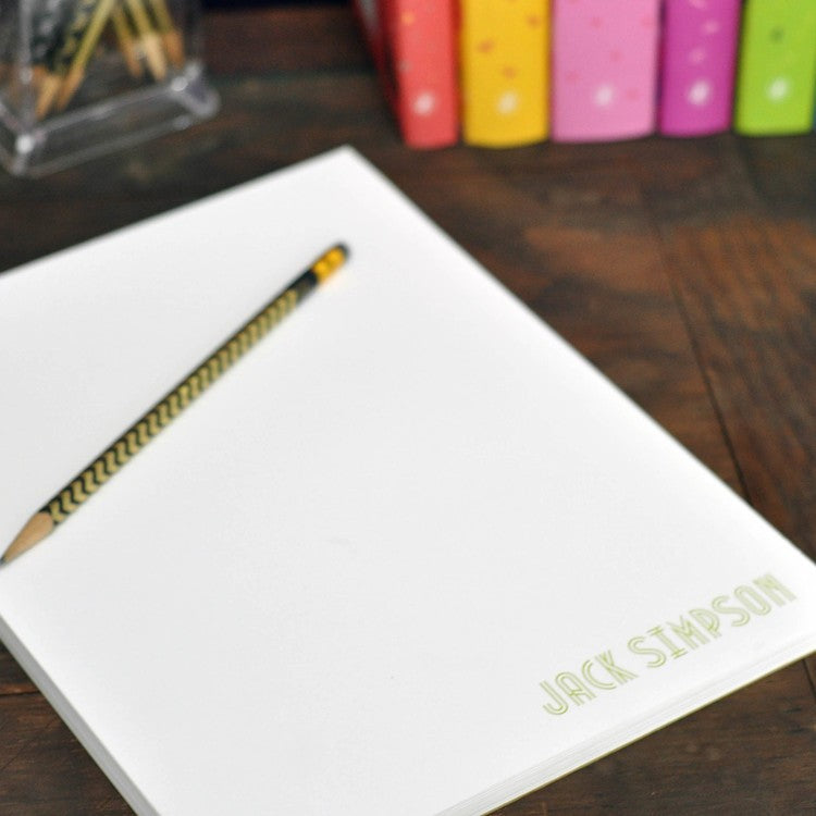 letter note pad