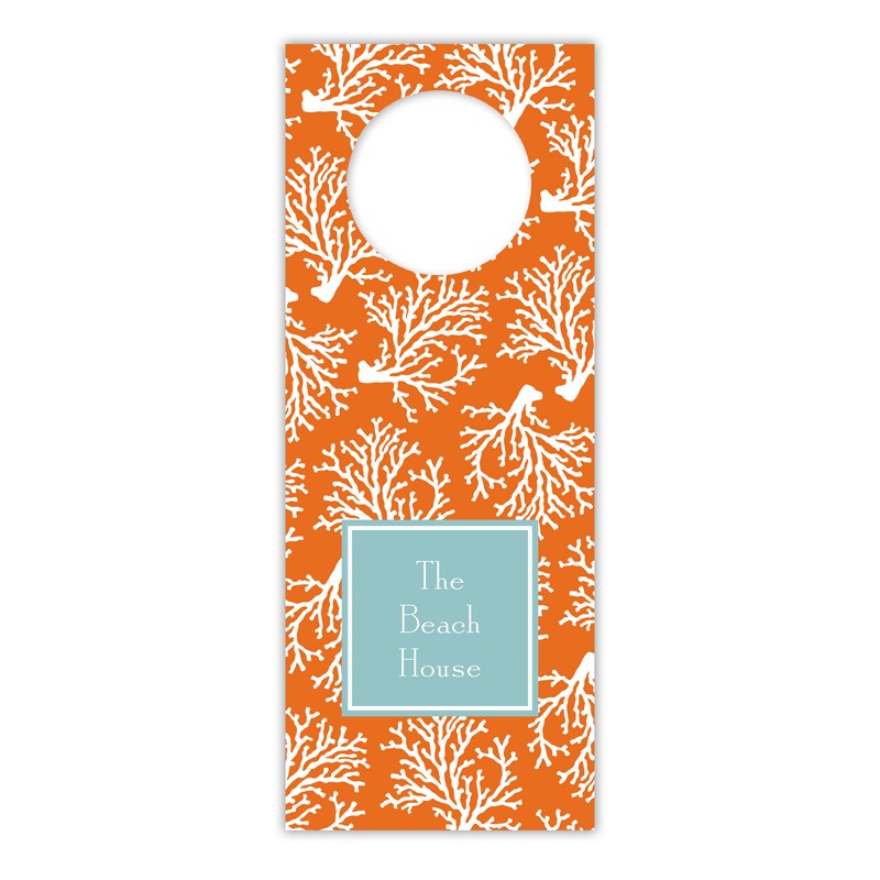 boatman geller coral repeat wine tags