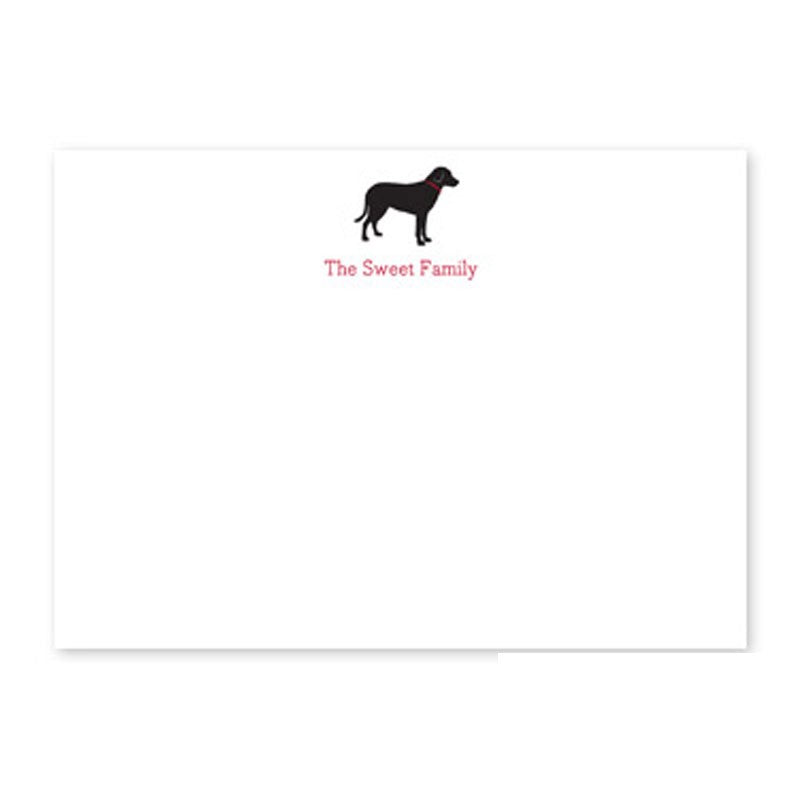 boatman geller fetch flat notecard