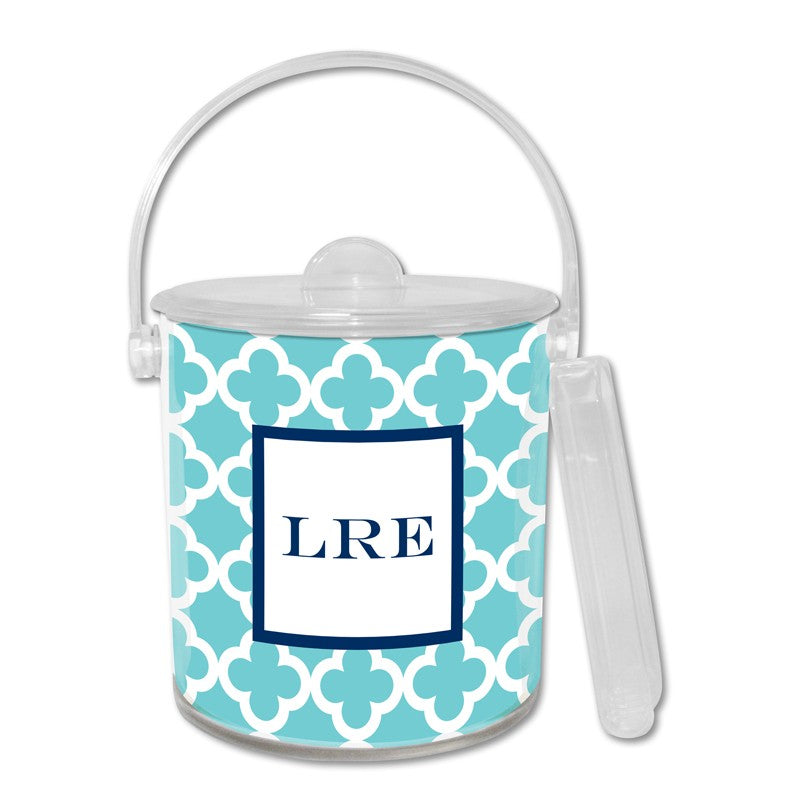 boatman geller bristol tile teal ice bucket