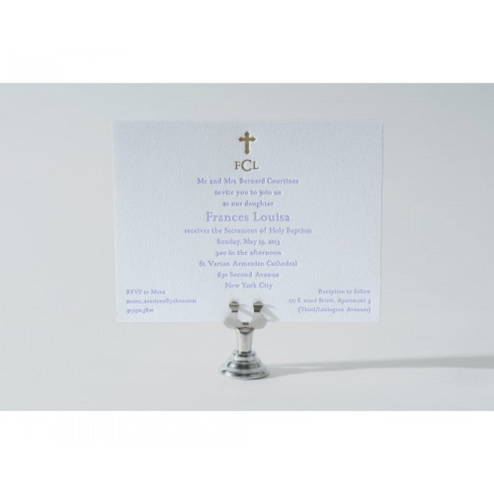 golden baptism baptism invitations