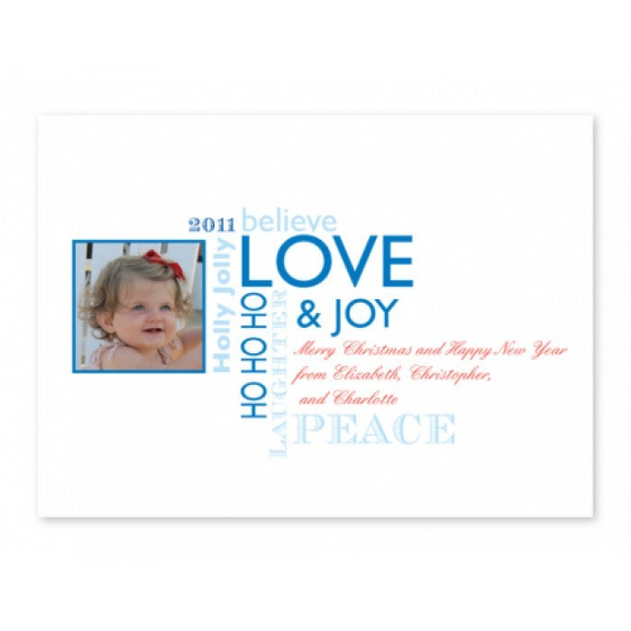 confetti holiday cards