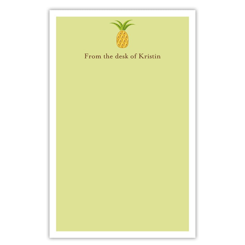boatman geller pineapple notepad