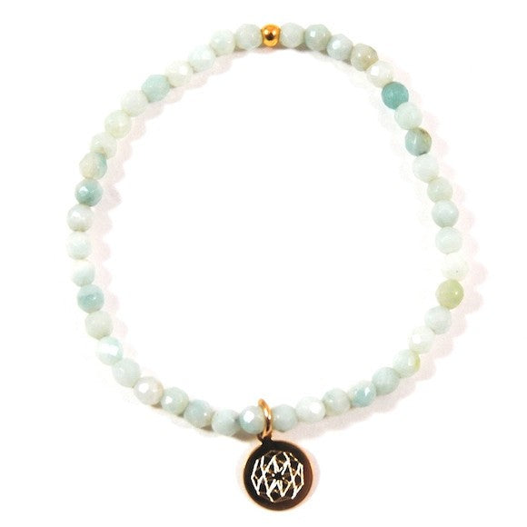 Customize Your Charm - Mini Amazonite Classic Charm Bracelet