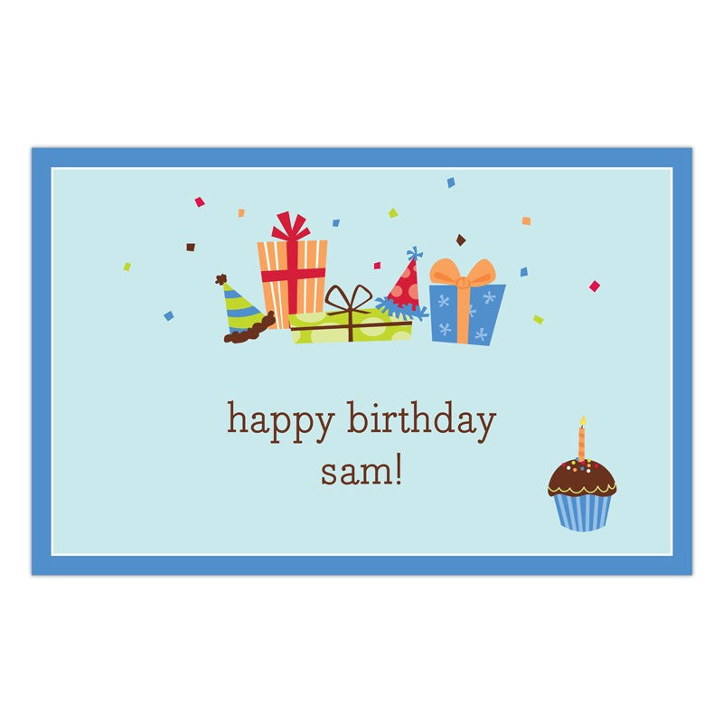 boatman geller birthday sky disposable placemats