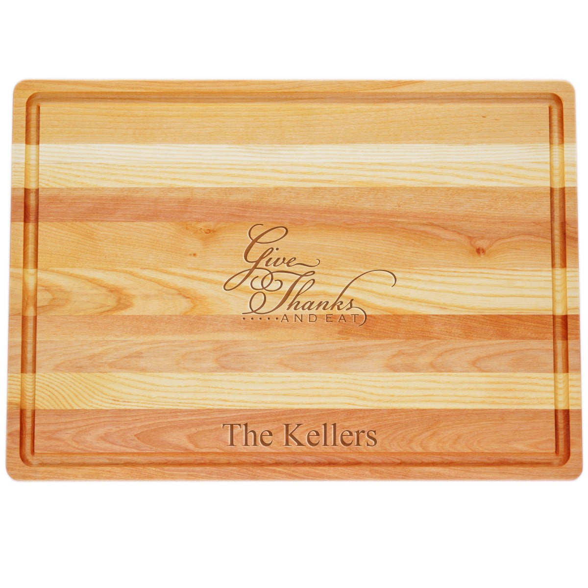 Master Collection Large Board Give Thanks And Eat Personalized