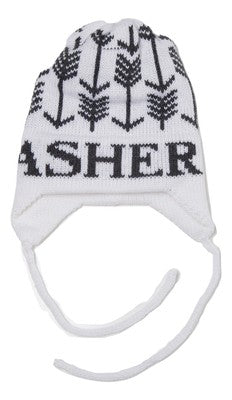 arrows arrows hat with earflaps