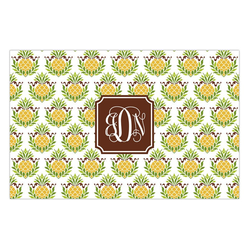 boatman geller pineapple repeat placemat