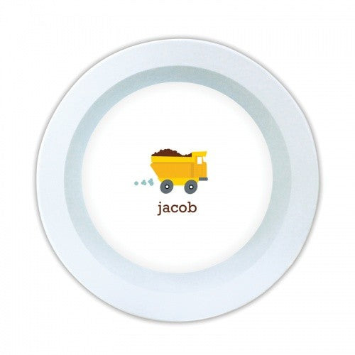 Truck Melamine Round Bowl
