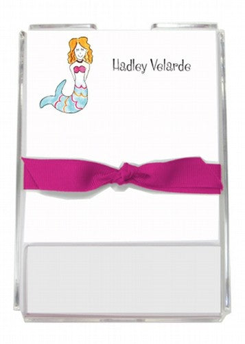 personalized memo sets mermaid