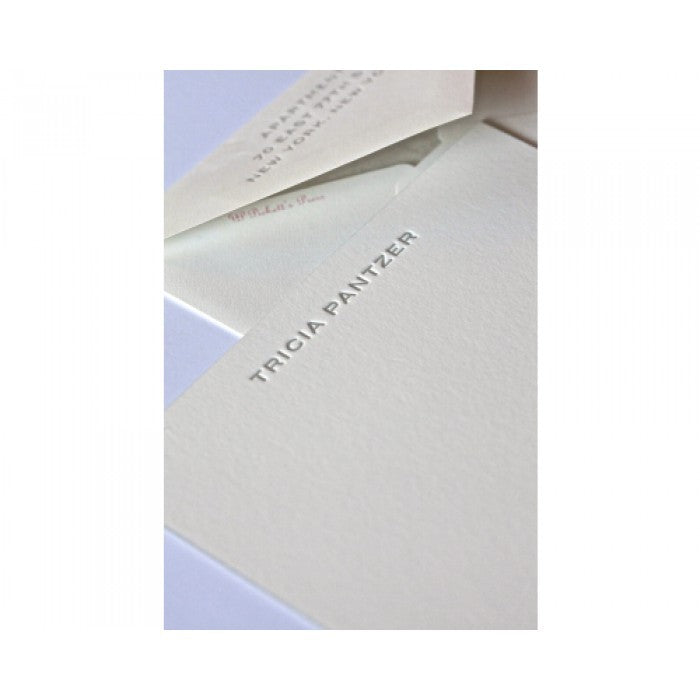 tricia social stationery