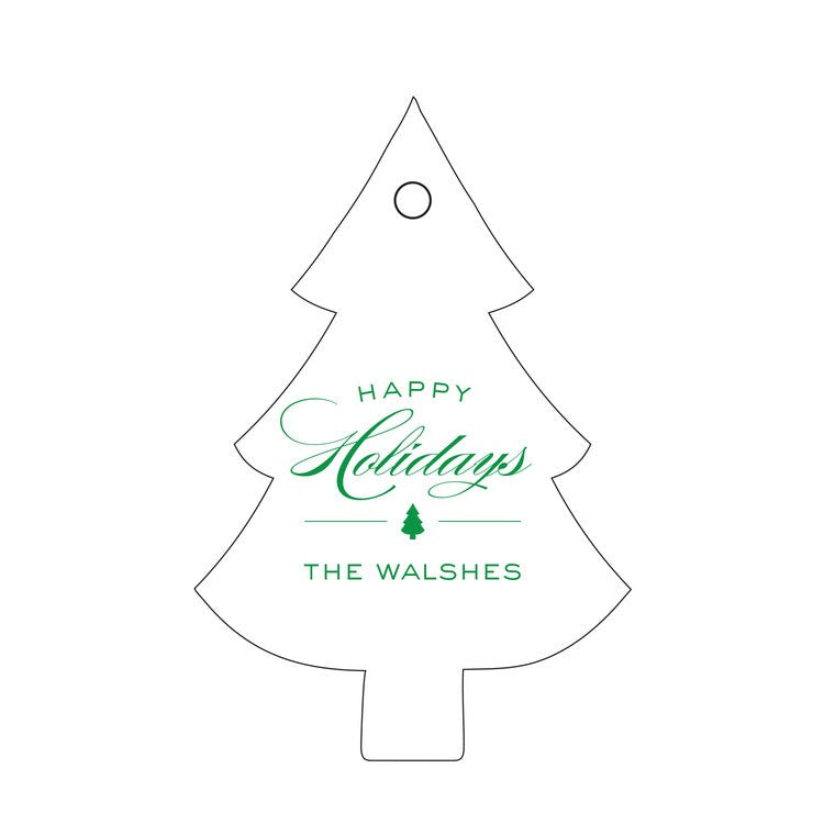 haute papier letterpress gift tag t95