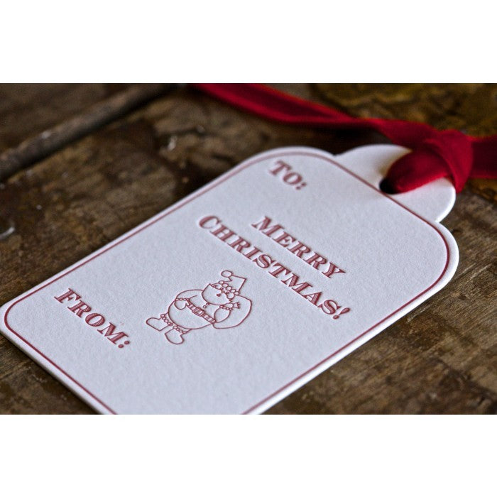 santa gift tags