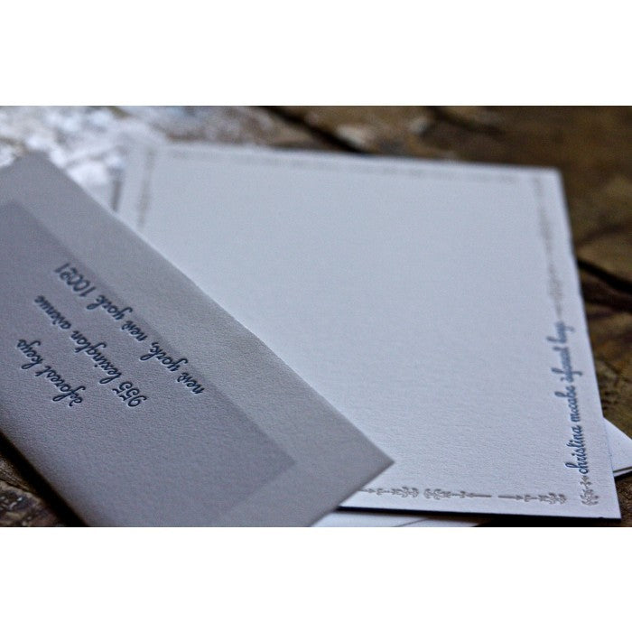 filigree note cards